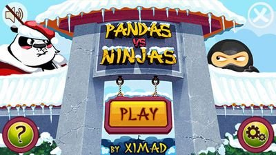 game pic for Pandas vs Ninjas: Eastern Snow